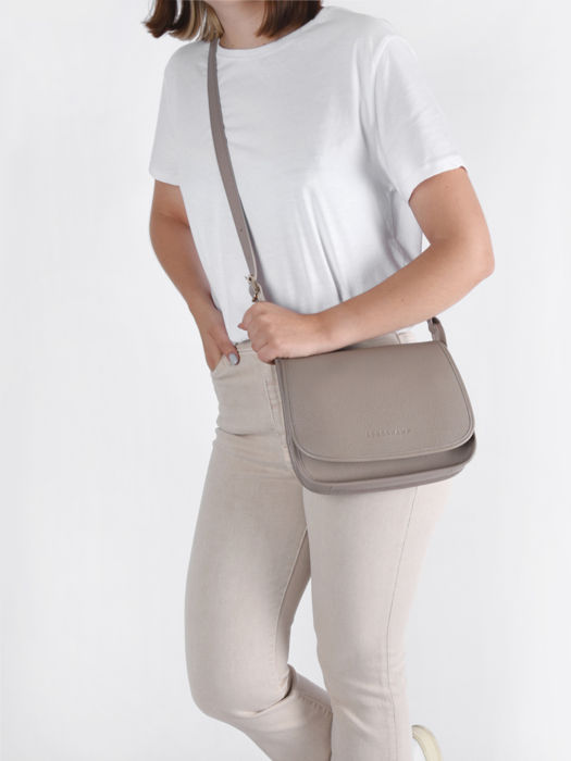 Longchamp Le foulonné Cross bodytas Grijs